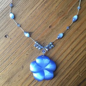 Dabby Reid Andrea Necklace Sapphire Blue Cat’s Eye